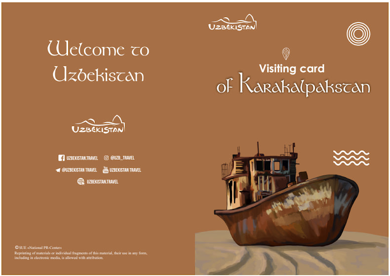 Visiting Card of Karakalpakstan