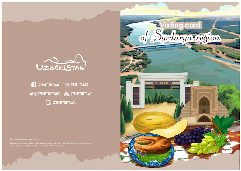 Visiting Card of Syrdarya
