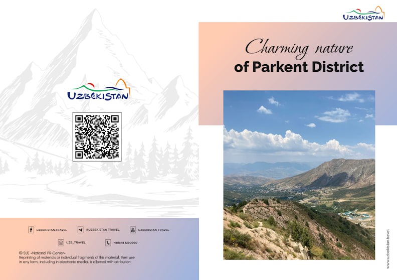 Charming nature of Parkent district